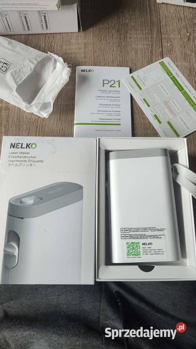 przenośna drukarka etykiet Nelko P21 Książ Wielkopolski