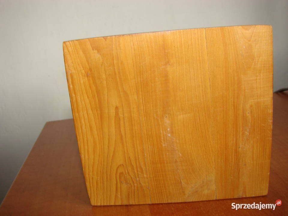 stary drewniany kuchenny pojemnik na sól Pruszcz Gdański