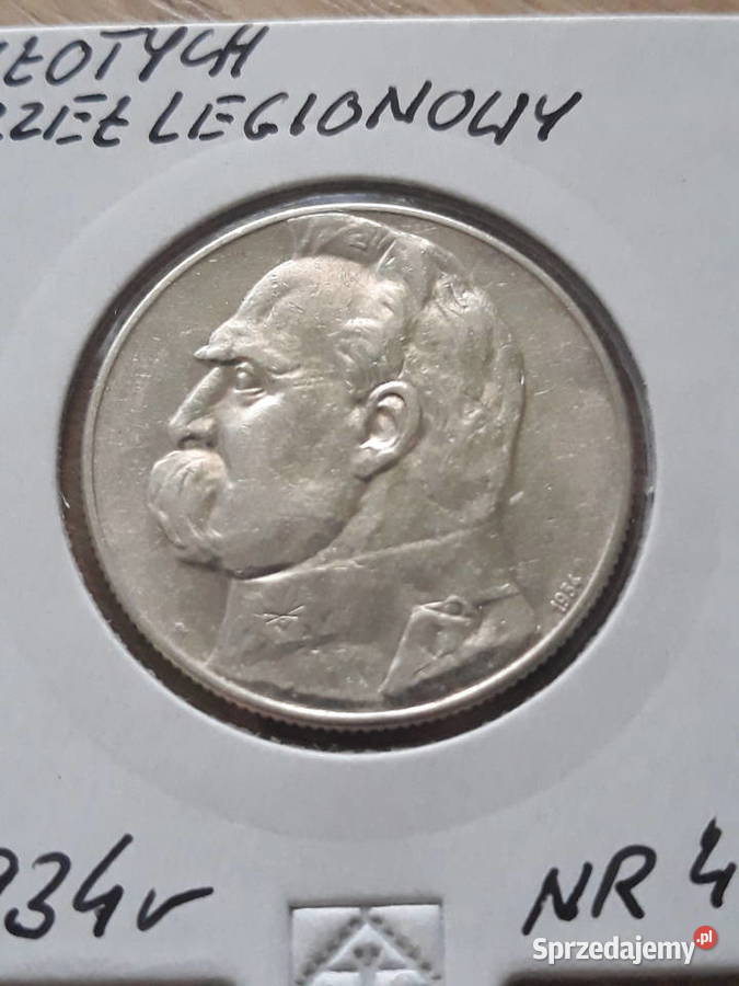 5 J Piłsudski 1934 rorzeł Legionowy Śliczny 4 Konin sprzedam