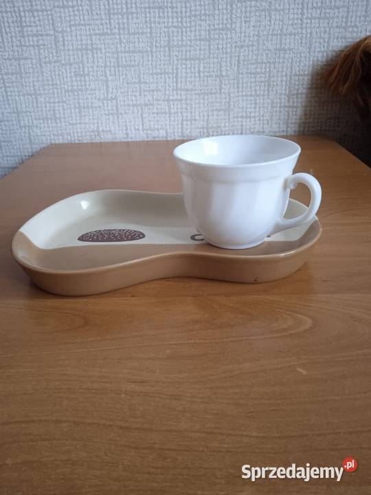 Zestaw 15 filiżanka aniołek podstawka