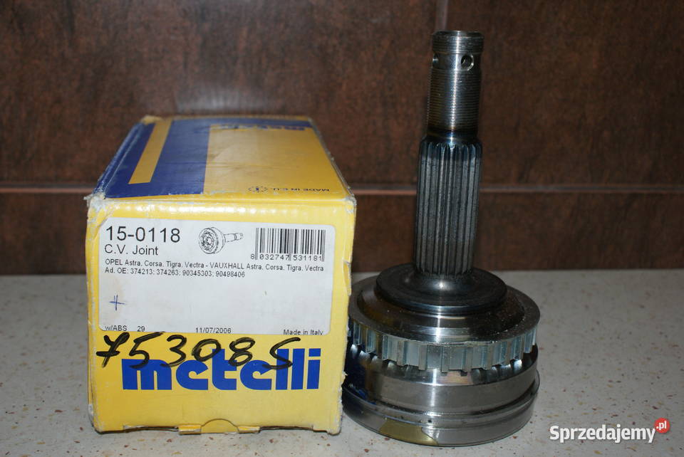 Przegub napędowy zewnętrzny LP 22z22z52mm ABS29