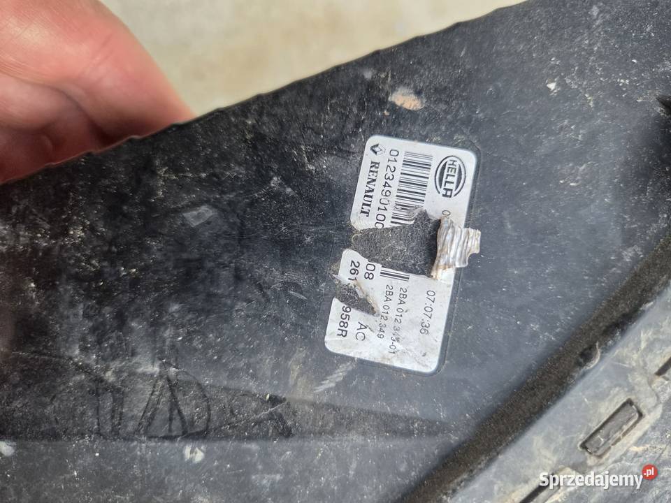 Lampa kierunkowskazu do Renault Megane 4 Wola Batorska