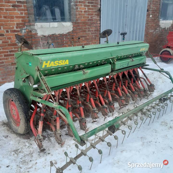 Siewnik Hassia 3 metry drobny wysiew olejowa Siewniki i sadzarki Glinnik