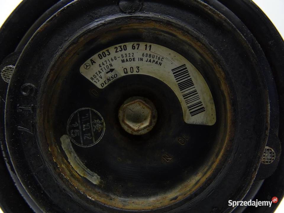 SPRĘŻARKA KOMPRESOR KLIMATYZACJI 4472806531 16 osobowe