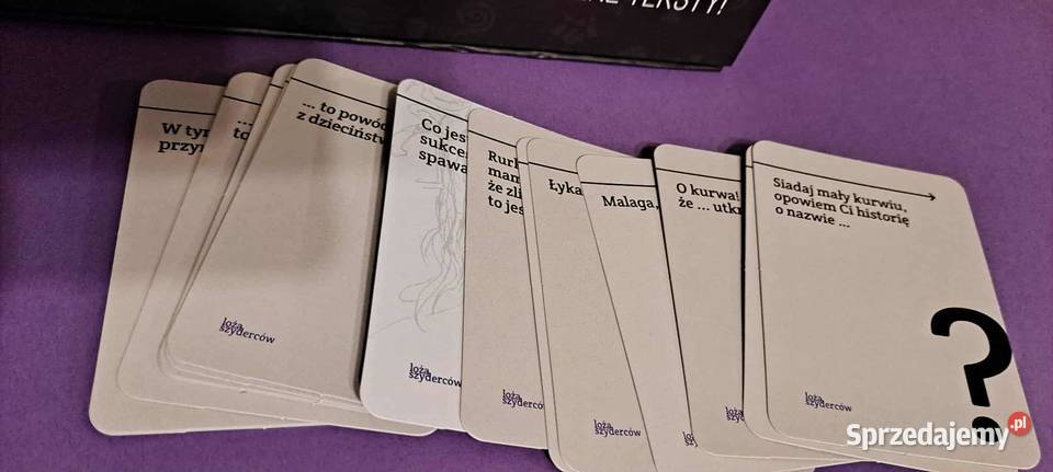 Loża szyderców gra sprzedam