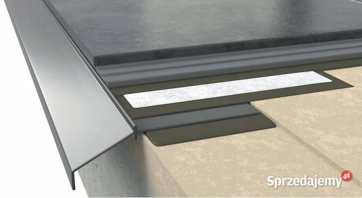 Profil okapowy na balkon i taras Renoplast K100