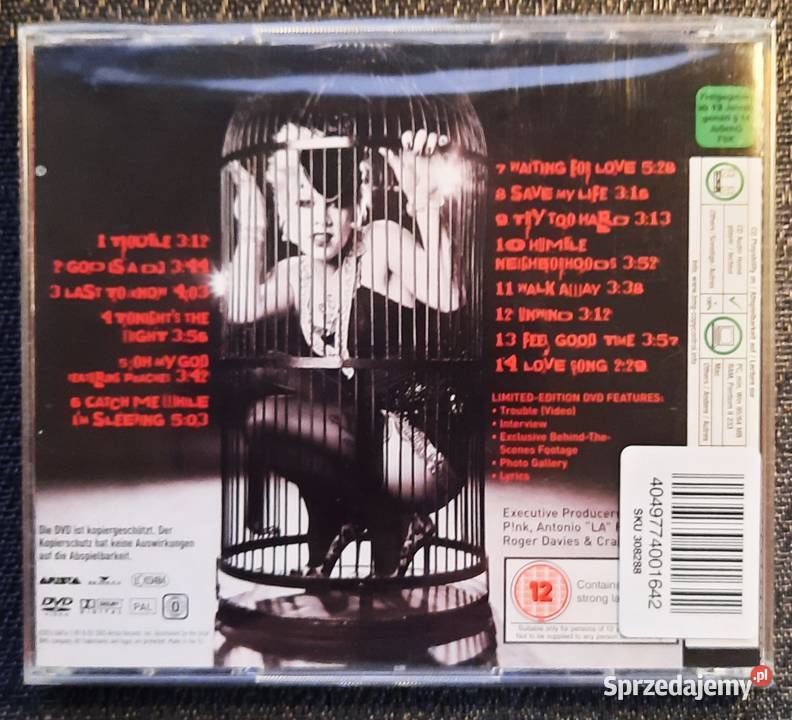 Album CDDVD CD Try This PNK Płyty i kasety Katowice