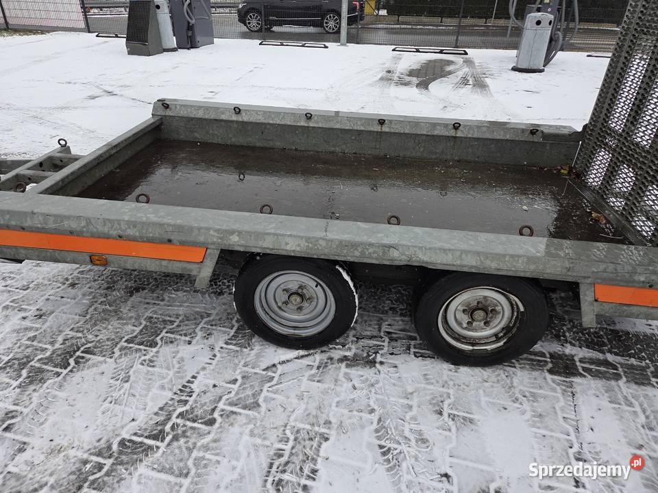 Przyczepa do minikoparki hurco 3 tony DMC laweta Do samochodów osobowych Namysłów
