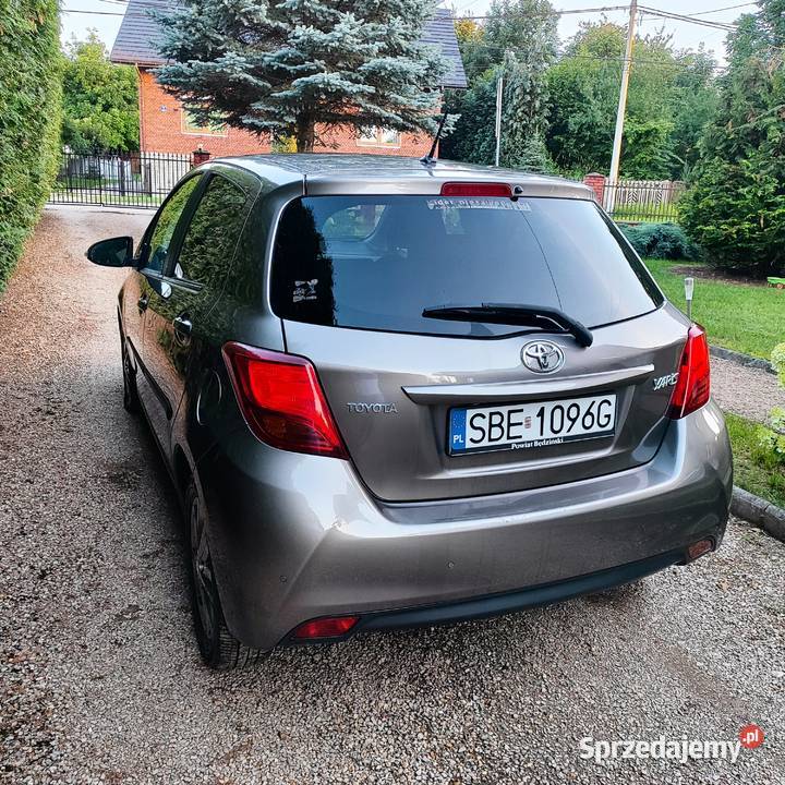Toyota YARIS 13 benzyna 2016 Comfort wielofunkcyjna kierownica śląskie Siewierz