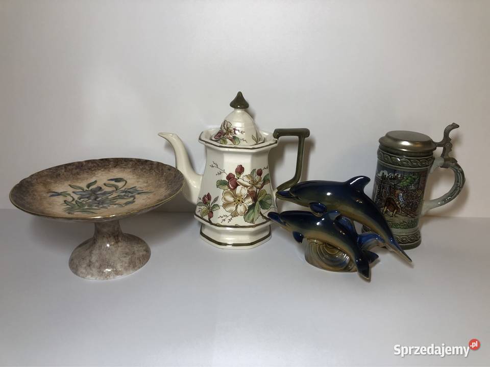 Dzbanek figurki patera porcelana podkarpackie Rzeszów