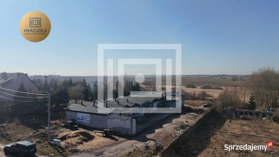 Lokal Sobowidz 450m2 dojazd asfaltowy pomorskie