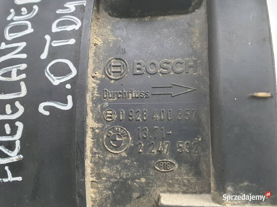 Land Rover Freelander 20 TD4 PRZEPŁYWOMIERZ Przepływomierze Janów