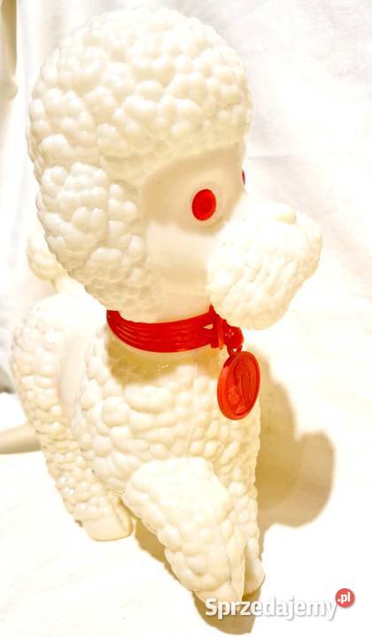 Pudel zabawki PRL Okazja lubelskie