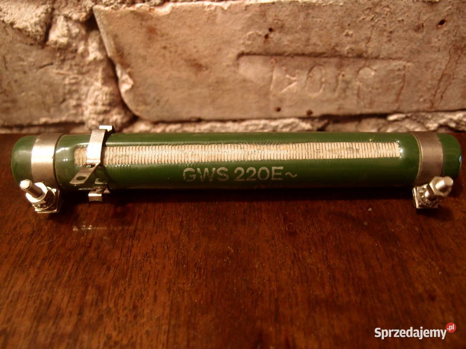 Rezystor drutowy nastawny ceramiczny 150 typ GWS Łódź sprzedam