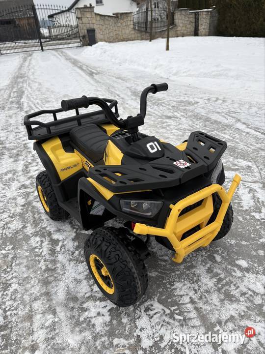 Quad Elektryczny Dzieci Na Akumulator ATV Robust Grabownica