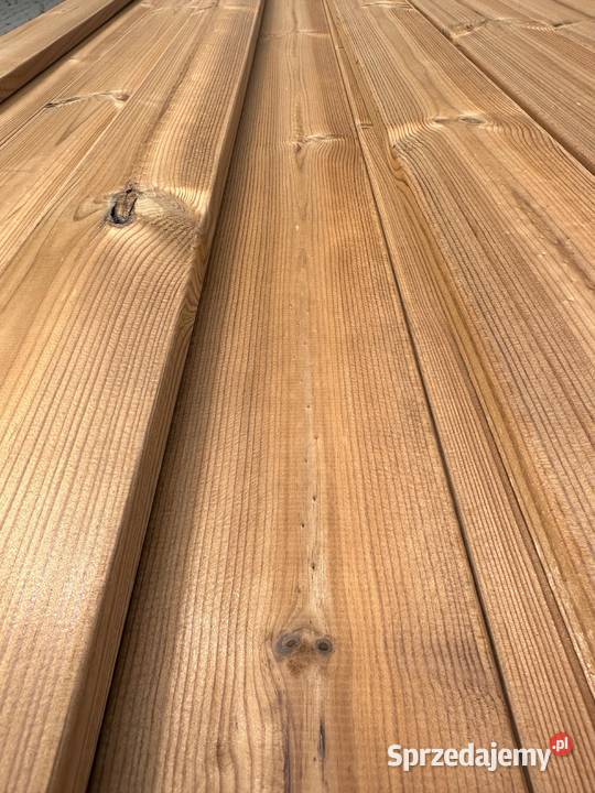 Deska elewacyjna drewniana thermo sosna KL A B Prusice sprzedam