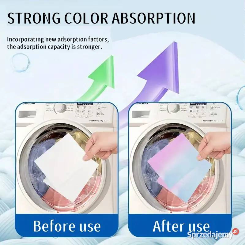 Chusteczki Do Prania Wyłapujące Kolor 50 Ochrona Płock