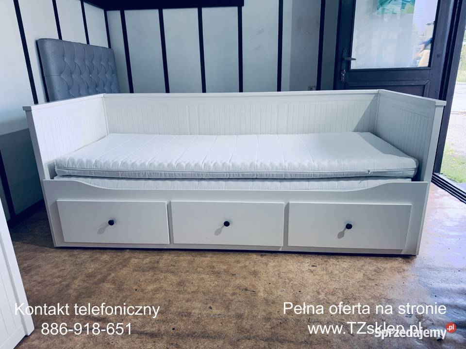 IKEA HEMNES Łóżko Leżanka z 3 szufladami 2 Rybnik