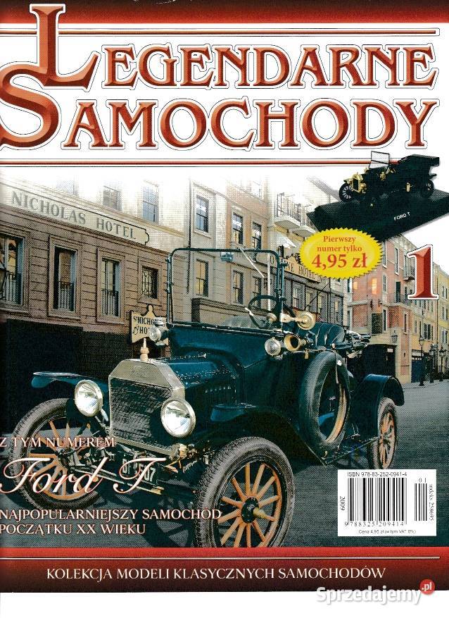 LEGENDARNE SAMOCHODY Pełna kolekcja Wołomin