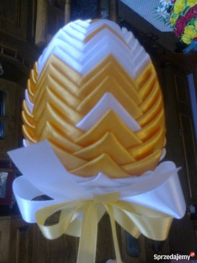 jajko styropianowe ze wstążki wys 13 sprzedam
