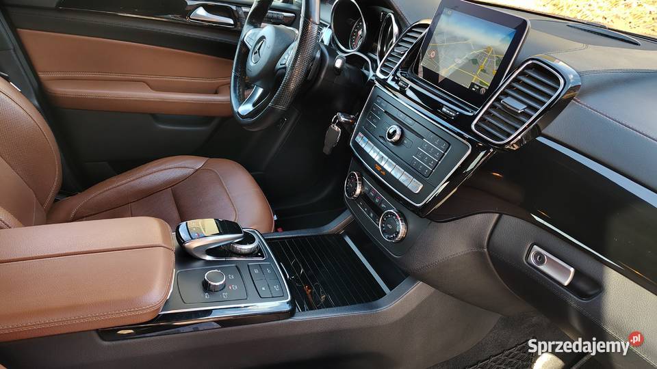 Mercedes GLE 350 AMG 4MaticSalon 1WłSerwisowany elektrochrom. lusterko wst. mazowieckie Warszawa