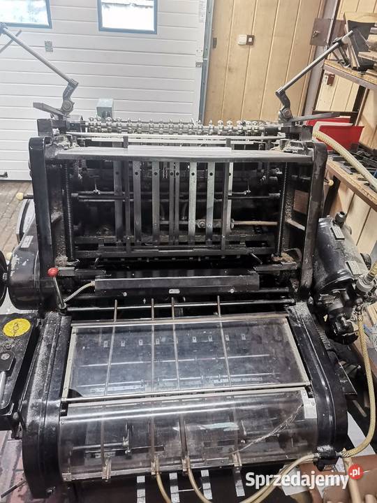 Heidelberg oryginał termodruk i sztancowanie Poznań