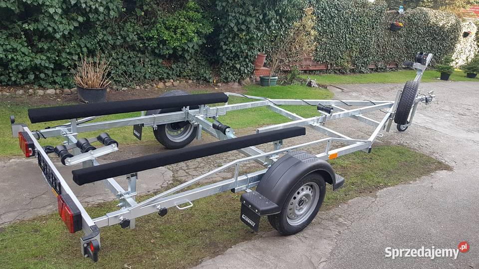 Przyczepa podłodziowa skuter płozy łoża Super wielkopolskie sprzedam