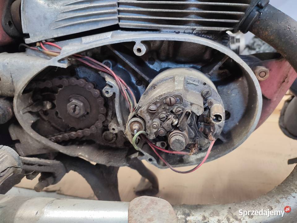 motocykl ES250 Jaskółka z papierami 250cm3 Myszków