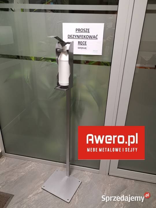 Stojak do dezynfekcji rąk idealny do sklepów i Łódź sprzedam