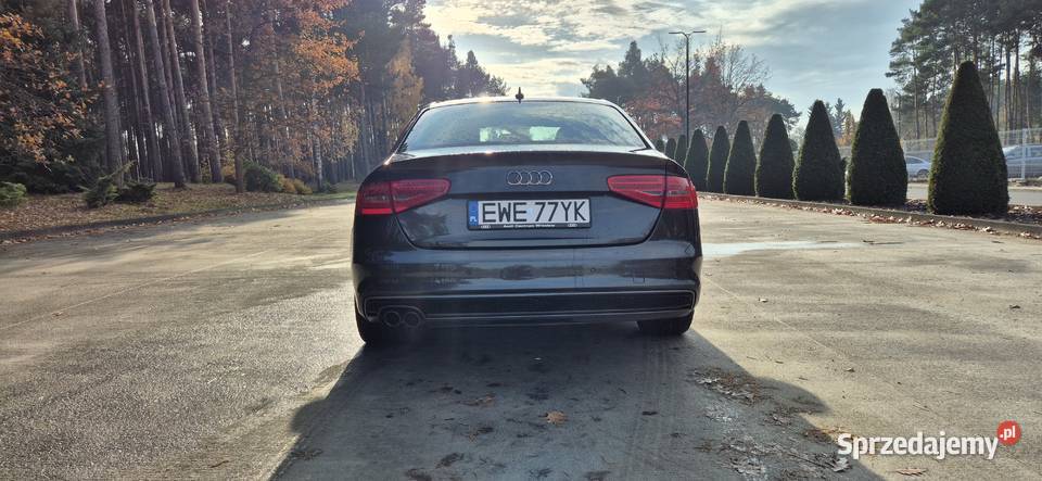 Audi A4 B8 2 x S line model 2014 automatyczna łódzkie Wieruszów