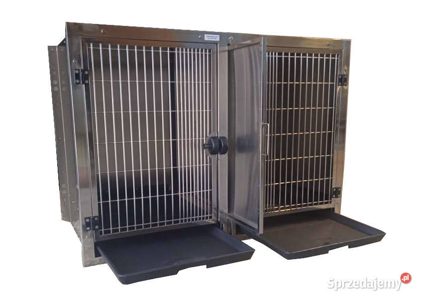 Klatka weterynaryjna zwierząt ze stali 201