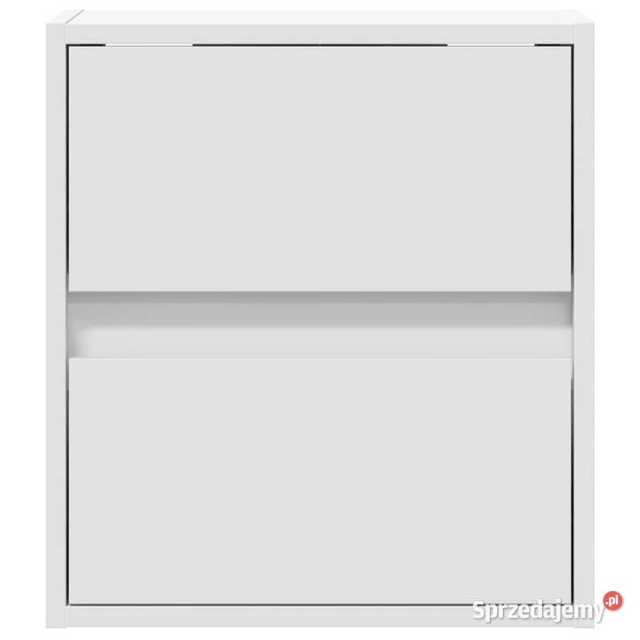 Ścienna szafka TV z LED biała 41x31x45 WM852271 Warszawa