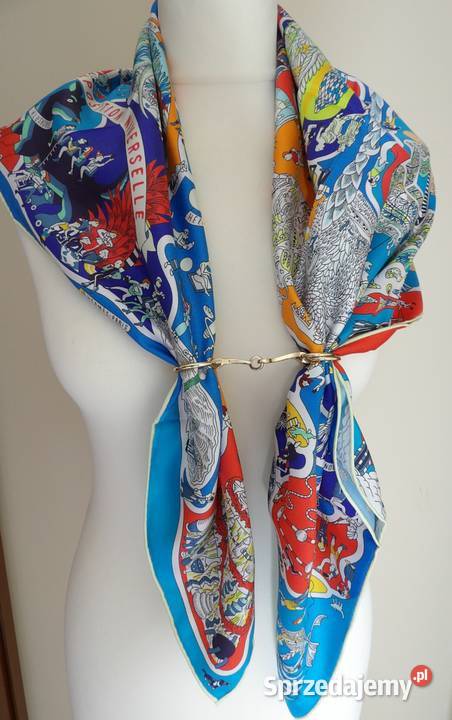 Hermes Paris apaszka twill silk Jan Bajtlik Moda i Styl mazowieckie Kolonia Piaski