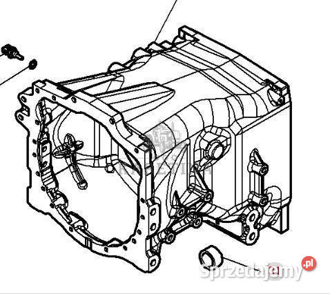 Massey Ferguson 5410 Obudowa Skrzyni Biegów Jastrzębniki sprzedam