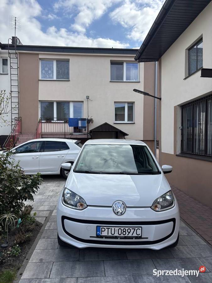 VW UP biały wielkopolskie Turek