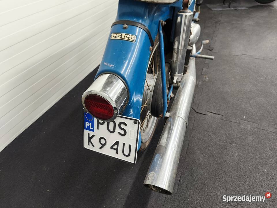 MZ ES 125 z dokumentami wielkopolskie Ociąż sprzedam