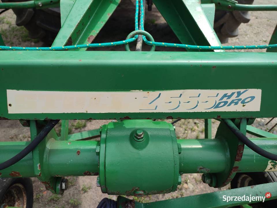 Przetrząsarka karuzelowa Stoll Z555 hydro 55 m wielkopolskie Przemęt