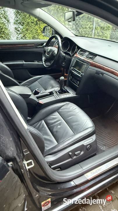 Skoda Superb II 20tdi Xenon Skóra Navi PDC mały diesel Kąty Wrocławskie