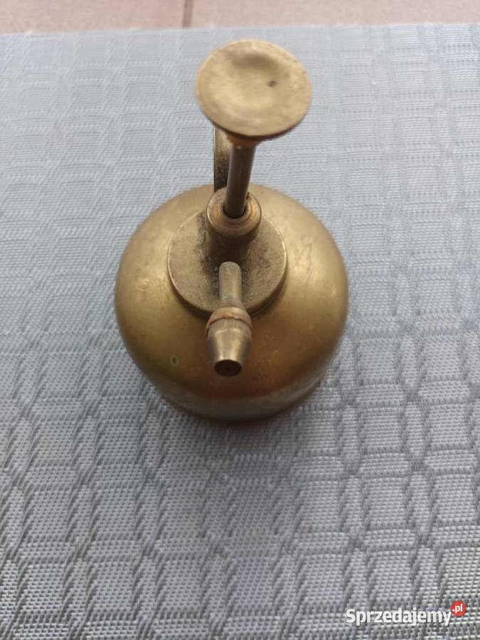 Stara oliwiarka z mosiądzu antyk