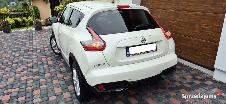 NISSAN JUKE 2018 BENZYNA 1 WŁ KRAJOWY LED światła przeciwmgielne małopolskie Tarnów
