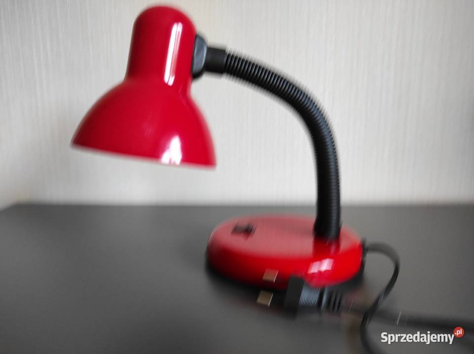 Lampa lampka biurkowa wys 34 podlaskie Warpechy Stare