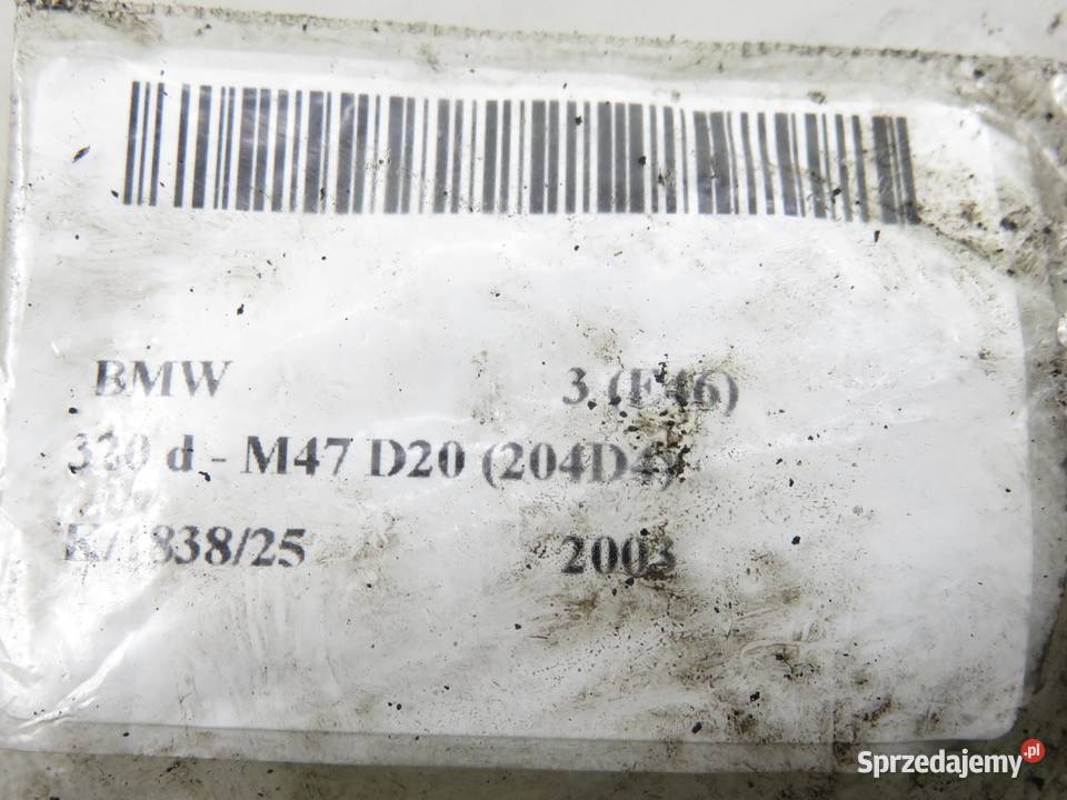 WTRYSKIWACZ BMW 3 E46 320 d 0445110131 7789661