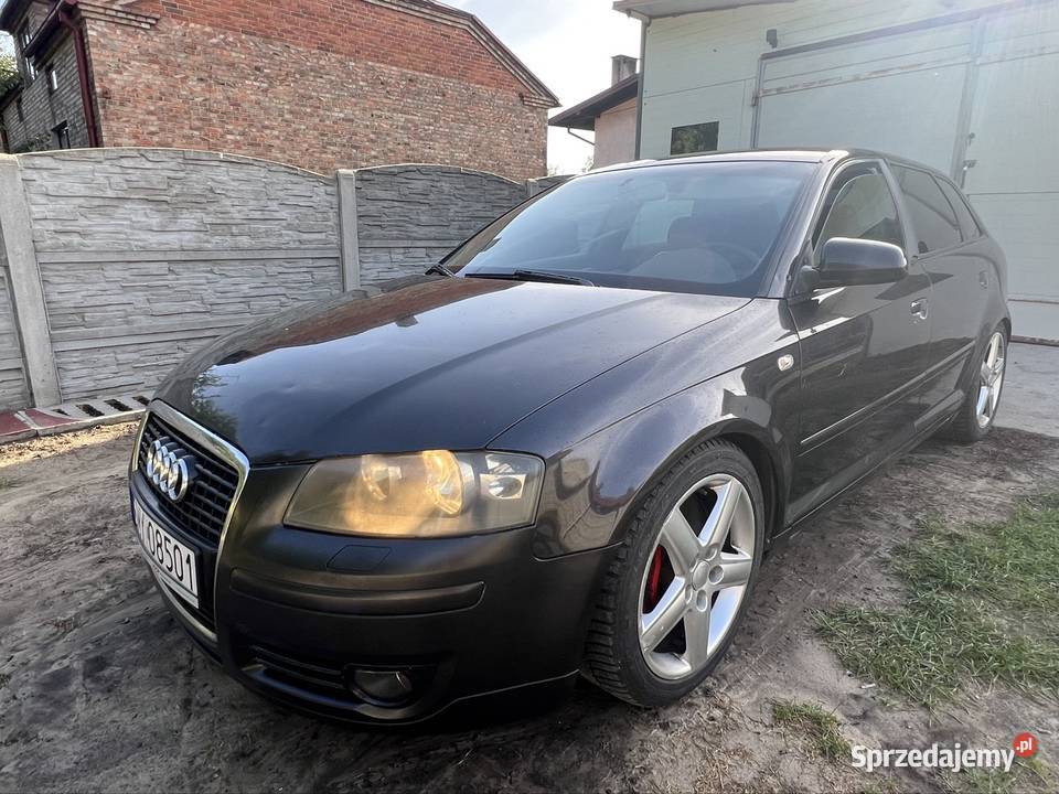 Audi a3 8p Sportback 32v6 quattro LPG łódzkie Rogóźno