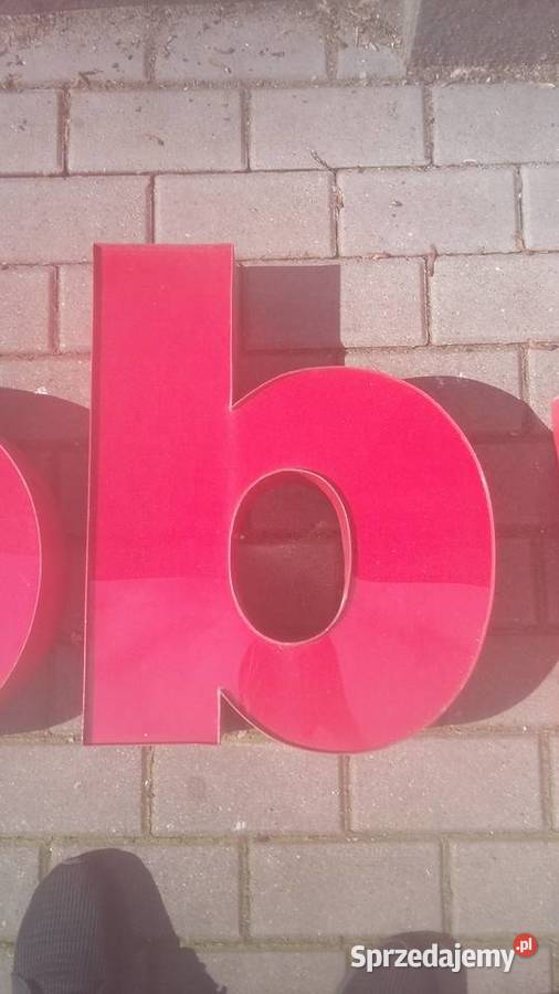 Szyld podświetlany litery przestrzenne Warszawa