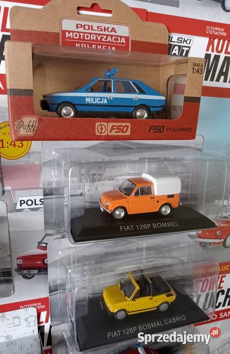 Hachette Fiat 126p Maluch126P Niewiadów Ursus Plastik  Jaworzno