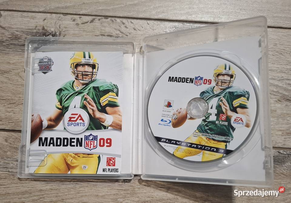 Gra Madden NFL 09 z certyfikatami 3 PlayStation mazowieckie Żuromin