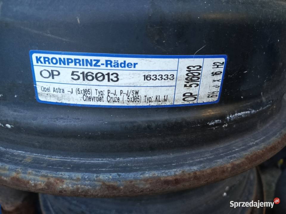 Felgi stalowe Opel Chevrolet 5x105 Jaworzno