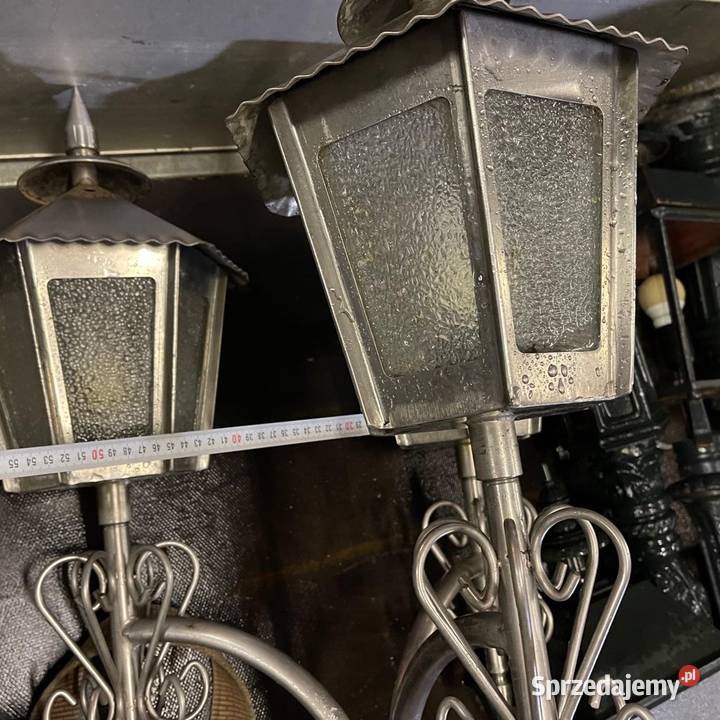 Lampa parkowa latarnia stał nierdzewna ręcznie Bystrzyca Kłodzka sprzedam