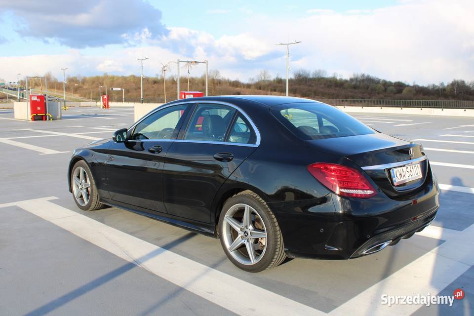 MercedesBenz Klasa C 200 d 7GTRONIC AMG Line klimatyzacja Kraków