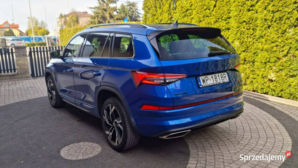 koda Kodiaq VRS Salon I Właściciel VAT 23 Serwis regulowane zawieszenie Płońsk